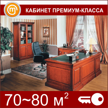 Кабинет премиум-класса (70-80 кв.м)